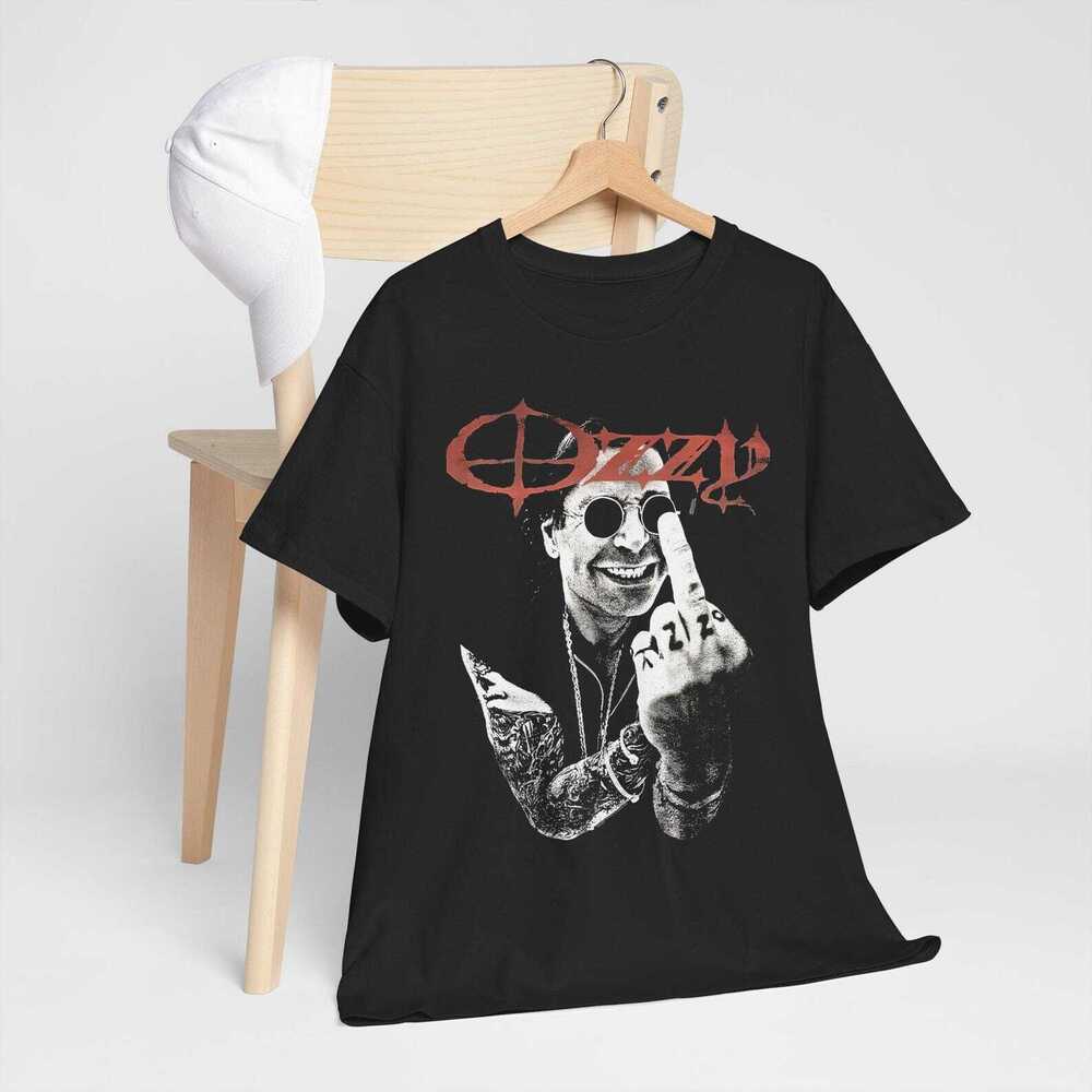Ozzy Rock Shirt, Heavy Metal Graphic Tee